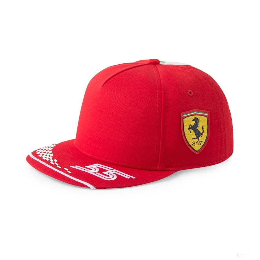Čiapka Ferrari Flatbrim, Puma Carlos Sainz, pre dospelých, červená, 2021 - FansBRANDS®