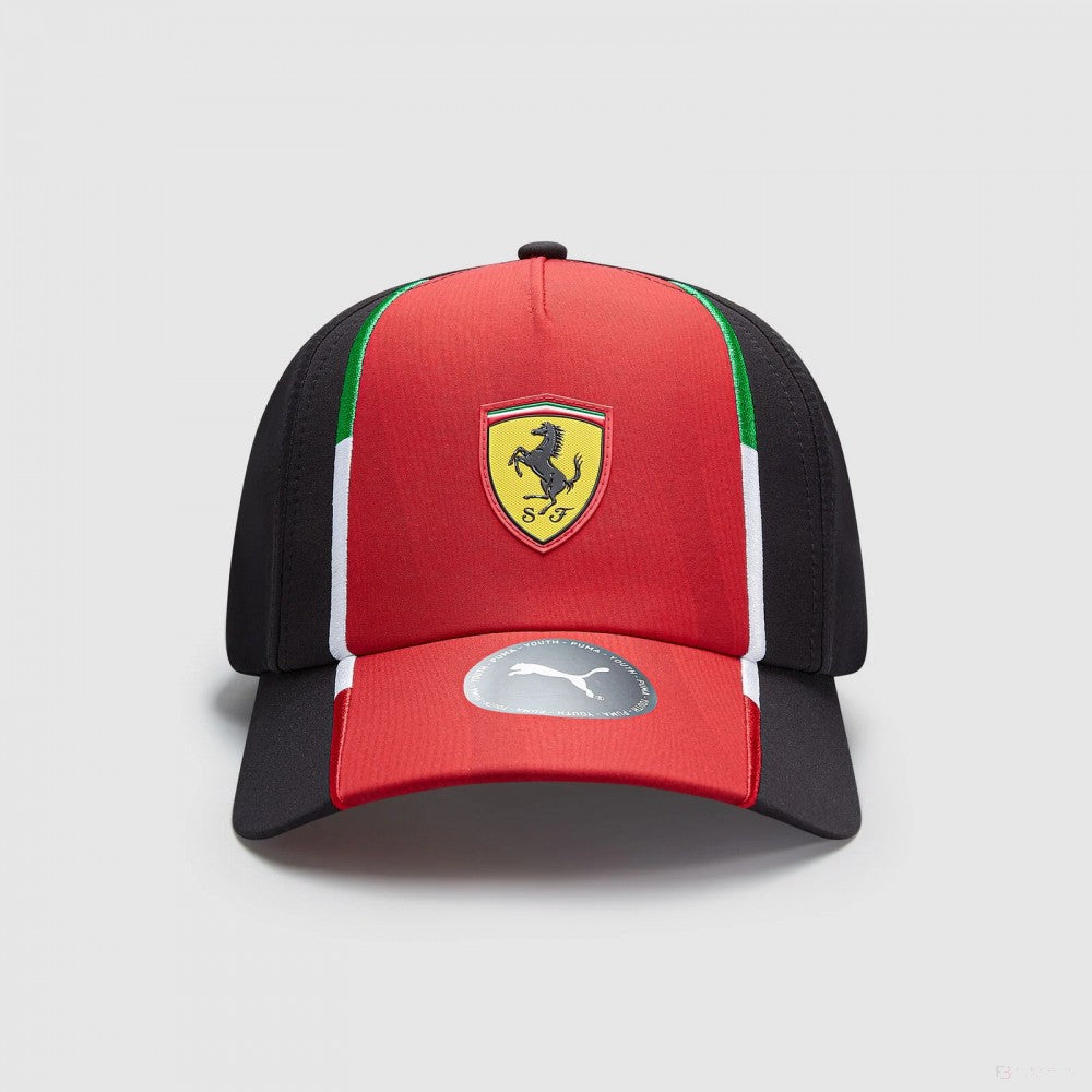 Tímová bejzbalová čiapka Ferrari, Rosso Corsa-PUMA black, 2023 - FansBRANDS®