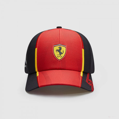 Ferrari Sainz Baseballová čiapka, Rosso Corsa-PUMA Black - FansBRANDS®