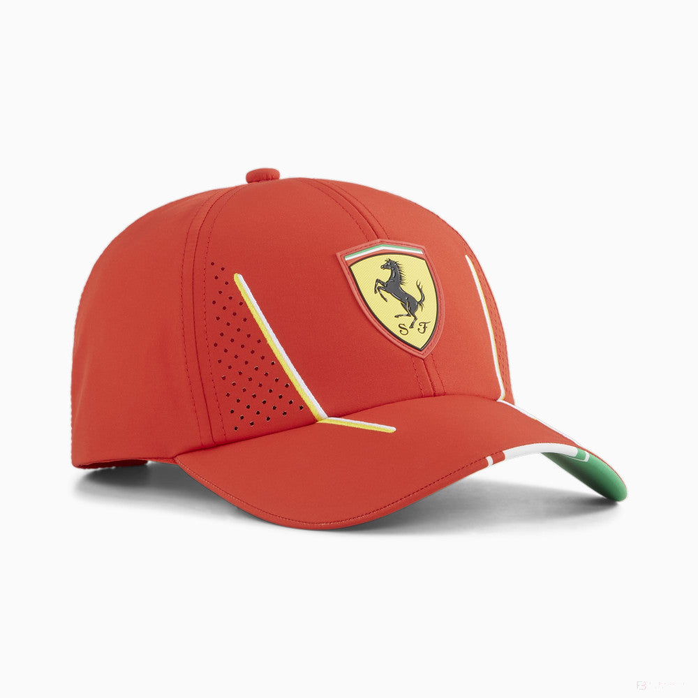 Ferrari čiapka, Puma, tímové, bejzbalová čiapka, červená, 2024 - FansBRANDS®