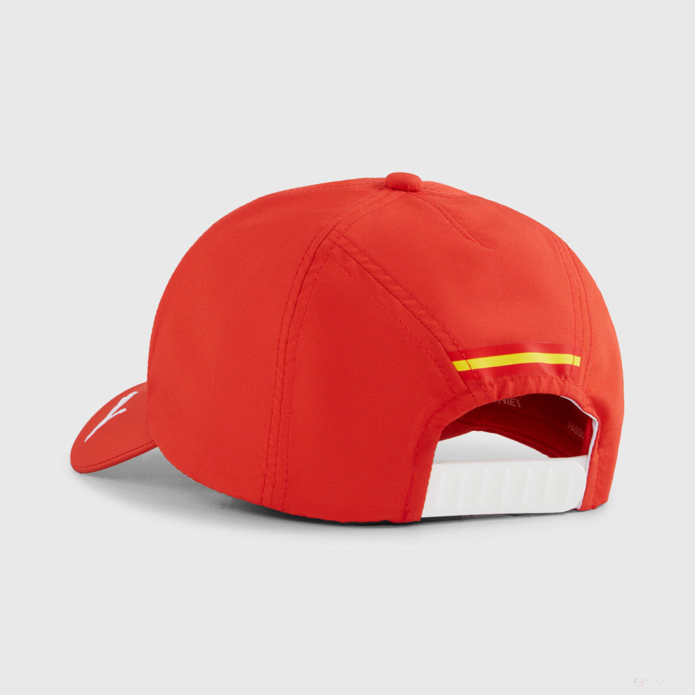 Ferrari čiapka, Puma, Carlos Sainz, bejzbalová čiapka, detské, červená