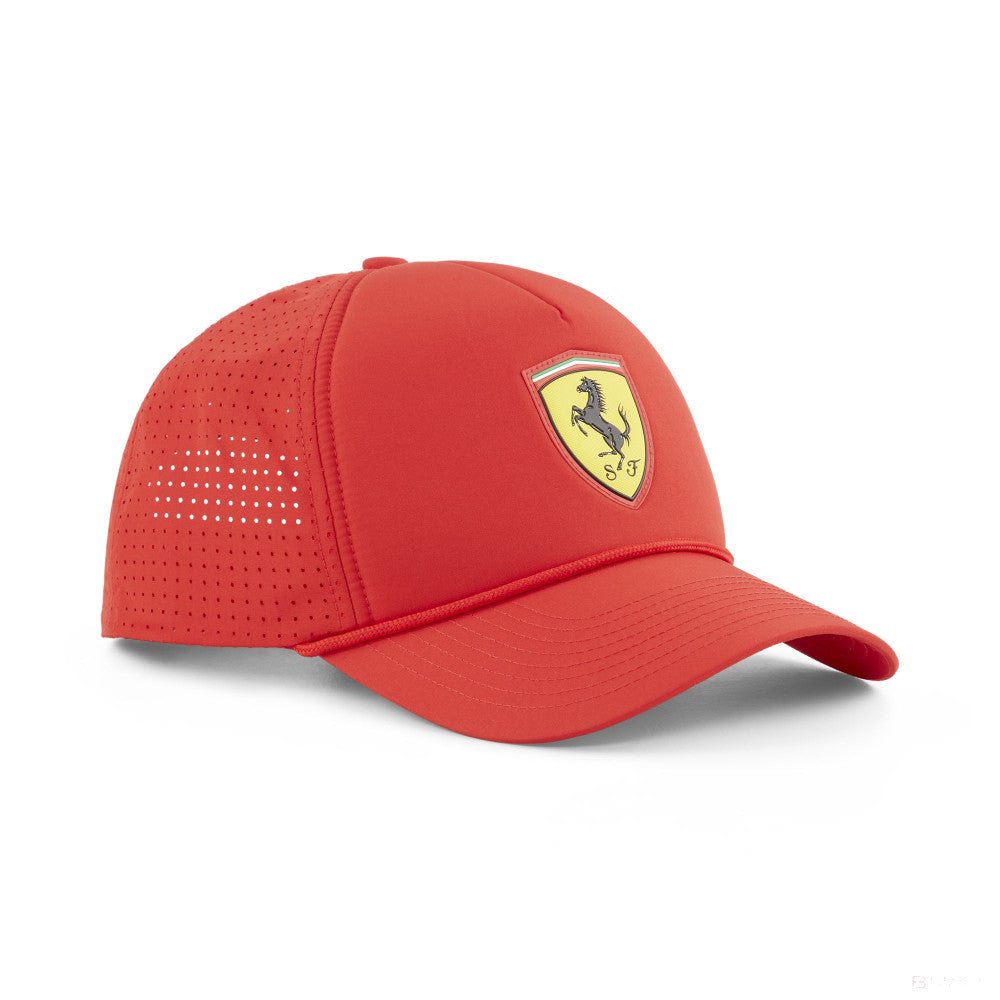 Ferrari čiapka, Puma, trucker, červená - FansBRANDS®