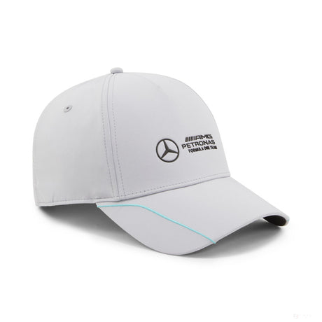 Mercedes čiapka, Puma, tímové, bejzbalová čiapka, striebro, 2024 - FansBRANDS®