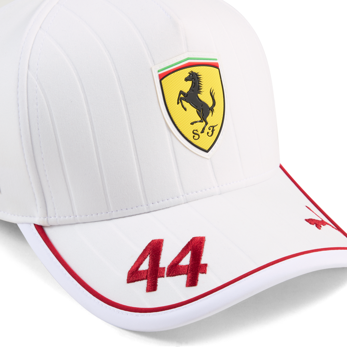 Ferrari, Lewis Hamilton, šiltovka, biela 🔥