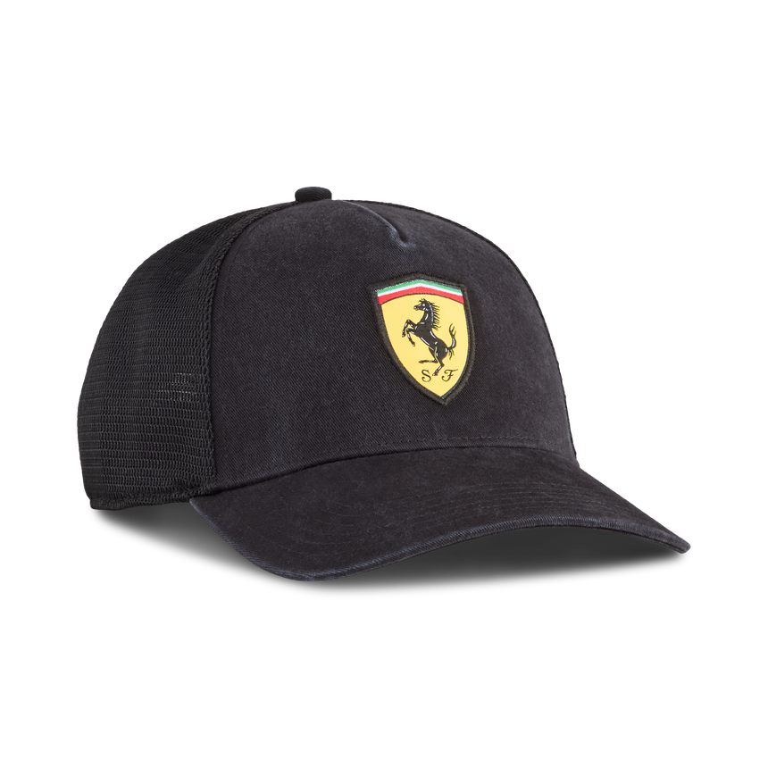 Ferrari šiltovka trucker, Puma, čierna 🔥