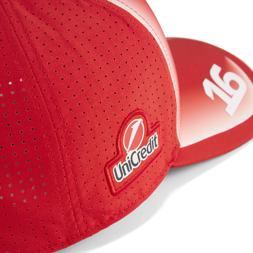 Šiltovka Ferrari, tím, Charles Leclerc, Puma, červená