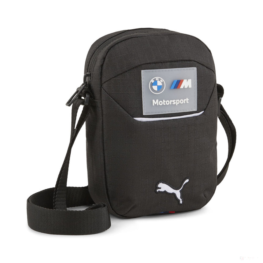 BMW Motorsport taška, Puma, MMS malá prenosná taška, cierna - FansBRANDS®