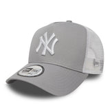 Šiltovka New York Yankees, New Era, trucker, šedá