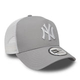 Šiltovka New York Yankees, New Era, trucker, šedá