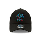 Šiltovka Miami Marlins, New Era, 9FORTY, tím, čierna