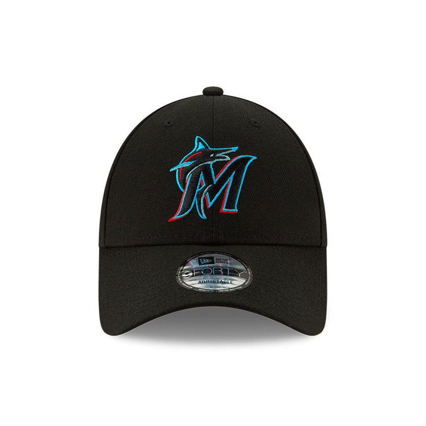 Šiltovka Miami Marlins, New Era, 9FORTY, tím, čierna