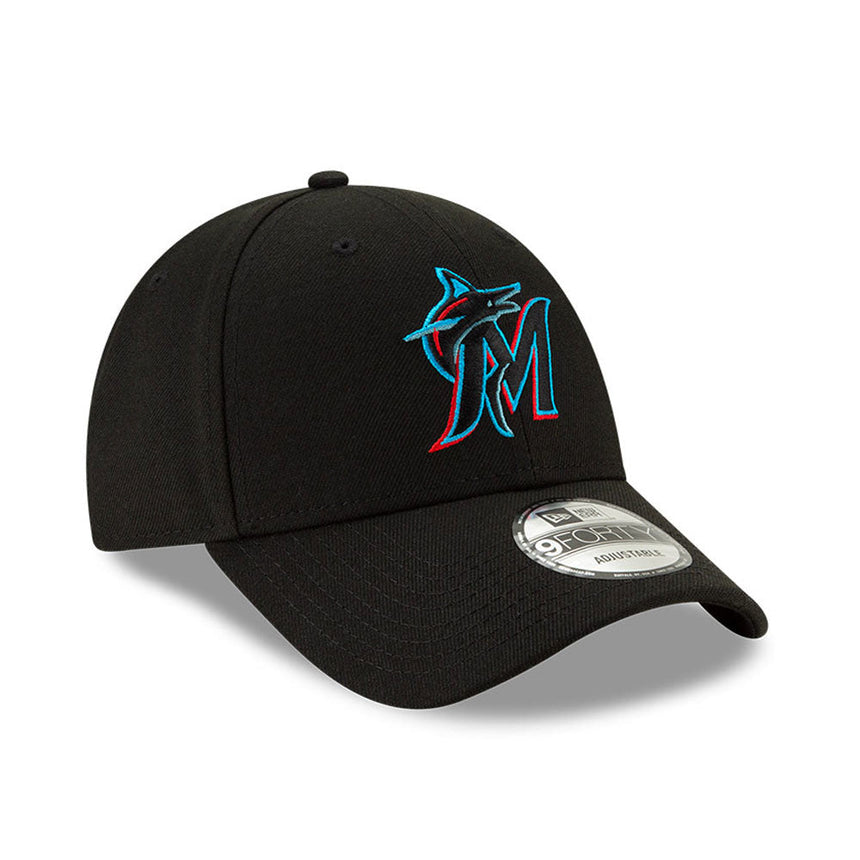 Šiltovka Miami Marlins, New Era, 9FORTY, tím, čierna