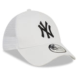 Šiltovka New York Yankees, New Era, trucker, základný kúsok, biela