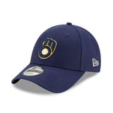 Milwaukee Brewers čiapka, New Era, 9FORTY, tímová, modrá