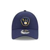 Milwaukee Brewers čiapka, New Era, 9FORTY, tímová, modrá