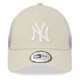 Šiltovka New York Yankees, trucker, New Era, 9FORTY, základná, béžová