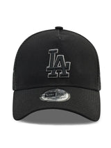 Čiapka Los Angeles Dodgers, trucker, New Era, 9FORTY, čierna