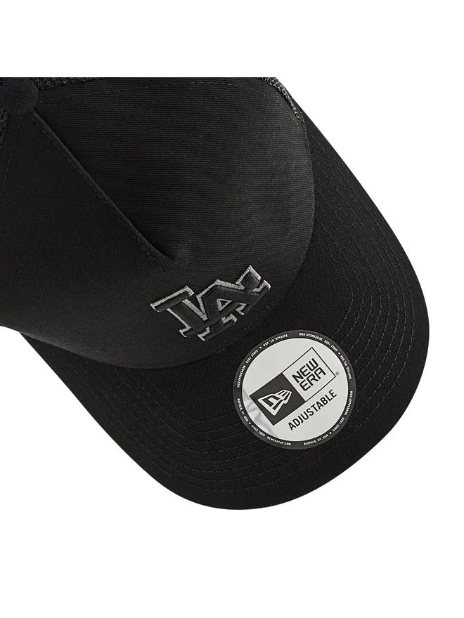 Čiapka Los Angeles Dodgers, trucker, New Era, 9FORTY, čierna