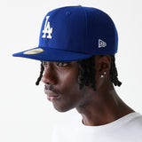 šiltovka Los Angeles Dodgers, New Era, 59FIFTY, modrá