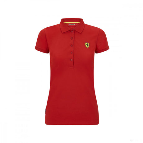 Ferrari dámske polo, klasické, červené, 2020 - FansBRANDS®