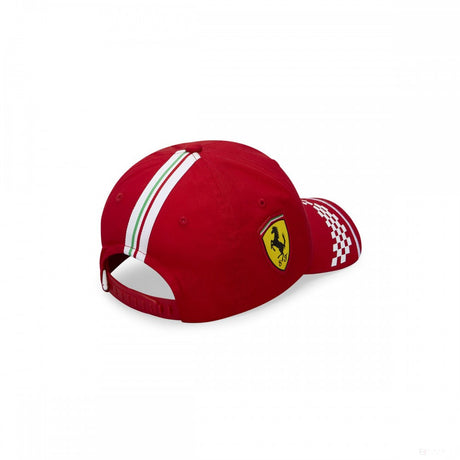 Detská šiltovka Ferrari, Sebastian Vettel, červená, 2020 - FansBRANDS®