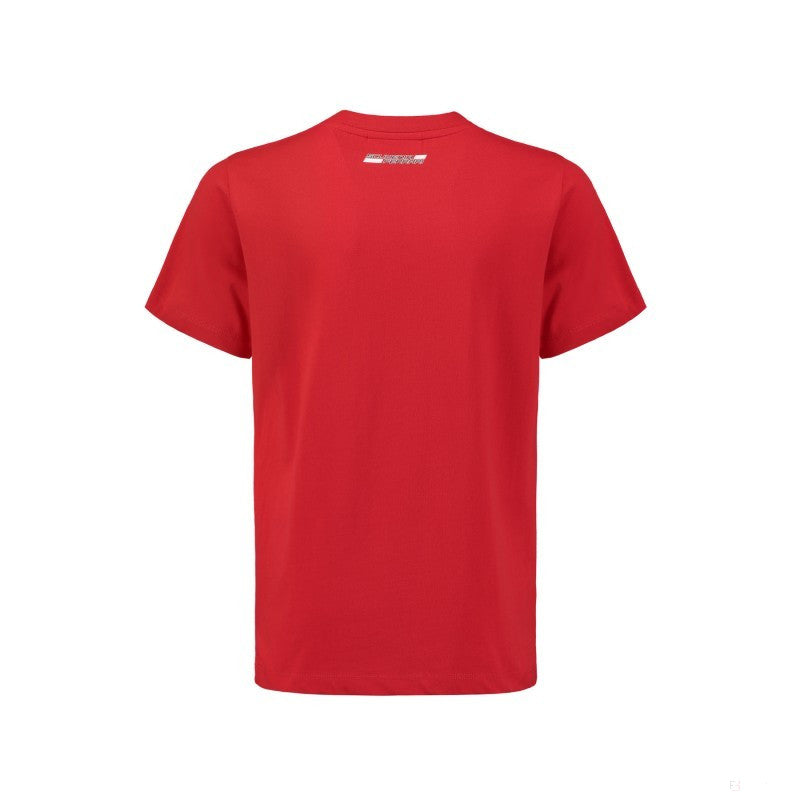 Detské tričko Ferrari, Scudetto, červené, 2018