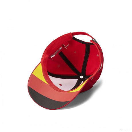 Baseballová čiapka Ferrari, Sebastian Vettel SEB5, pre dospelých, červená, 2019 - FansBRANDS®
