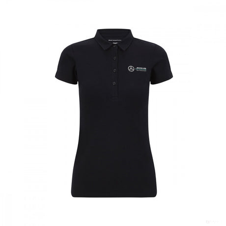 Mercedes Dámske Polo, Classic, Black, 2020 - FansBRANDS®