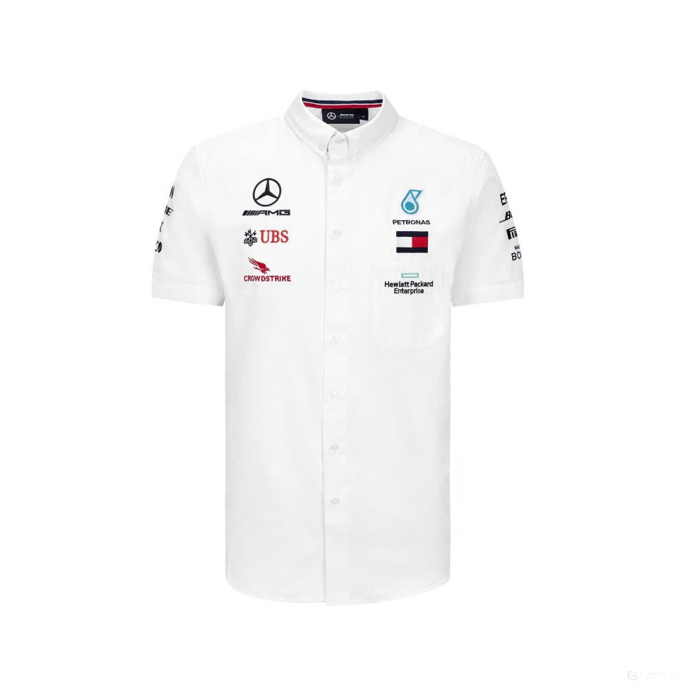 Tričko Mercedes, tím, biele, 2020