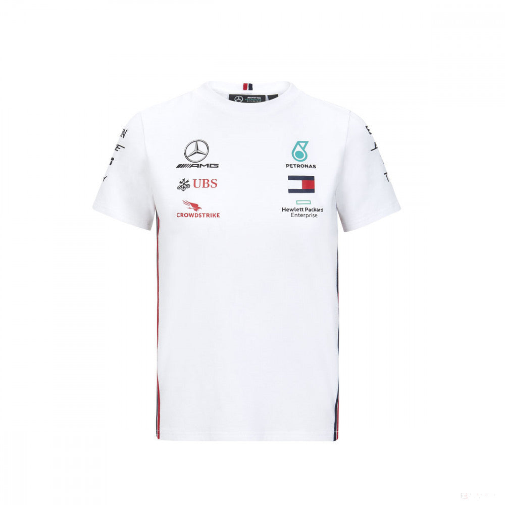 Detské tričko Mercedes, Team, biele, 2020