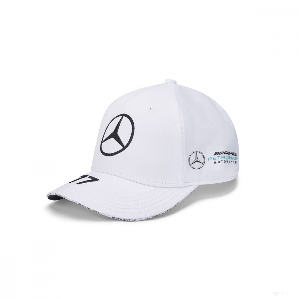 Bejzbalová čiapka Mercedes, Valtteri Bottas, pre dospelých, biela, 20/21 - FansBRANDS®