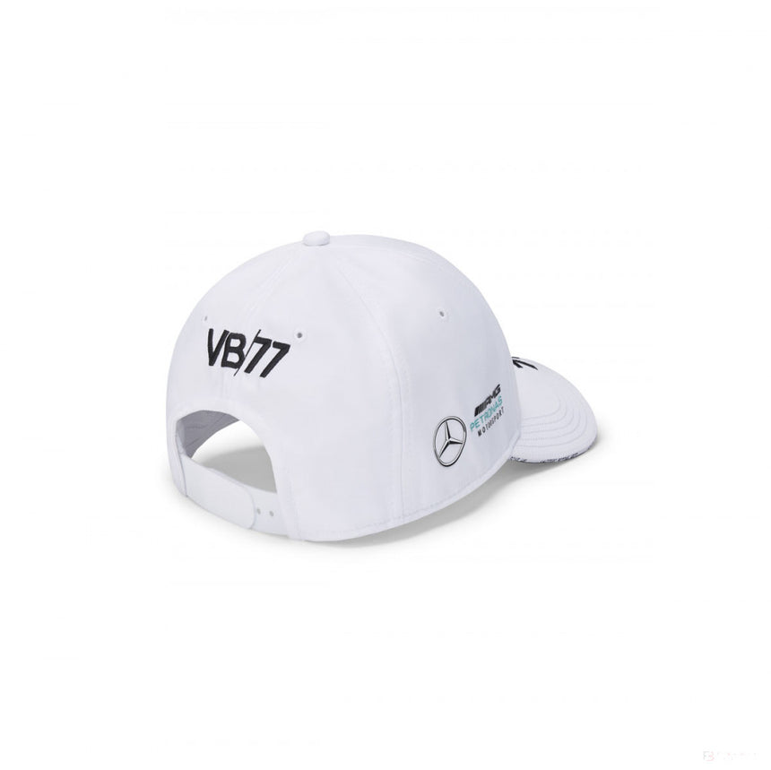 Bejzbalová čiapka Mercedes, Valtteri Bottas, pre dospelých, biela, 20/21 - FansBRANDS®