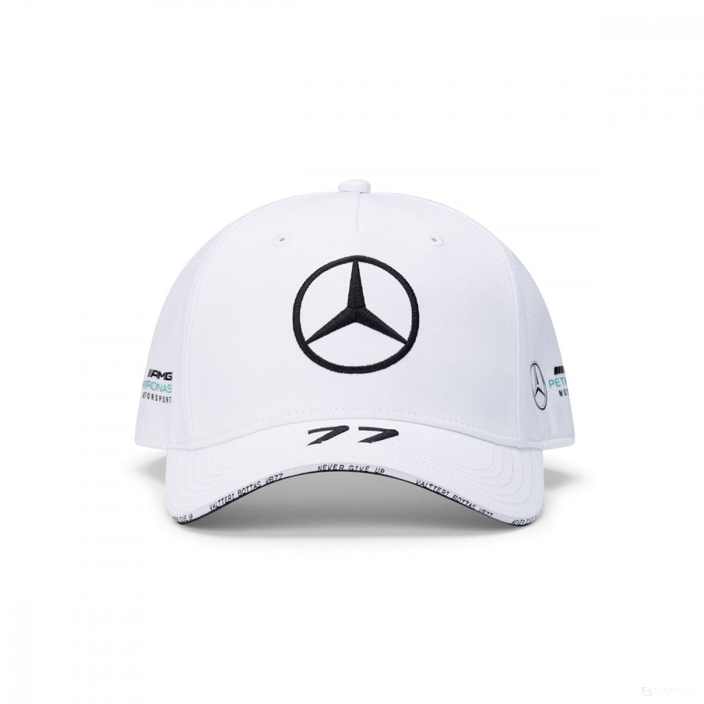 Bejzbalová čiapka Mercedes, Valtteri Bottas, pre dospelých, biela, 20/21 - FansBRANDS®