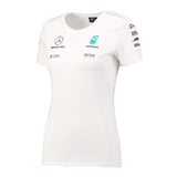 Dámske tričko Mercedes, tím, biele, 2017 - FansBRANDS®