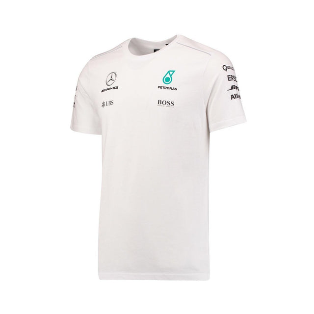 Detské tričko Mercedes, Team, biele, 2017 - FansBRANDS®