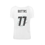 Dámske tričko Mercedes, Bottas Valtteri 77, biele, 2018 - FansBRANDS®