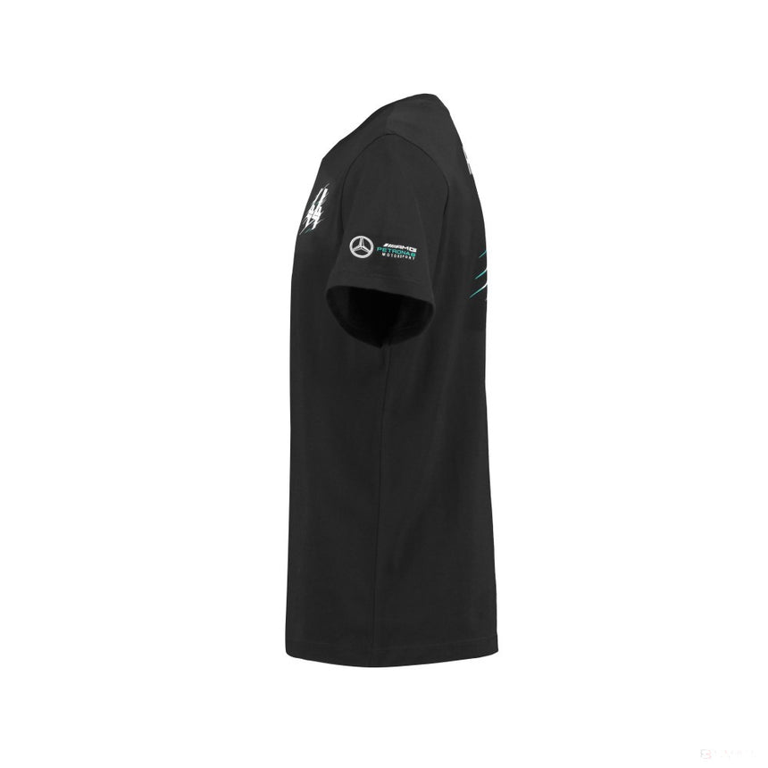 Detské tričko Mercedes, Hamilton, Black, 2018 - FansBRANDS®