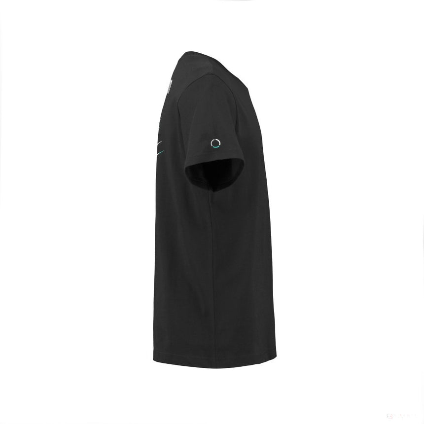 Detské tričko Mercedes, Hamilton, Black, 2018 - FansBRANDS®