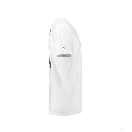 Detské tričko Mercedes, Hamilton, biele, 2018 - FansBRANDS®