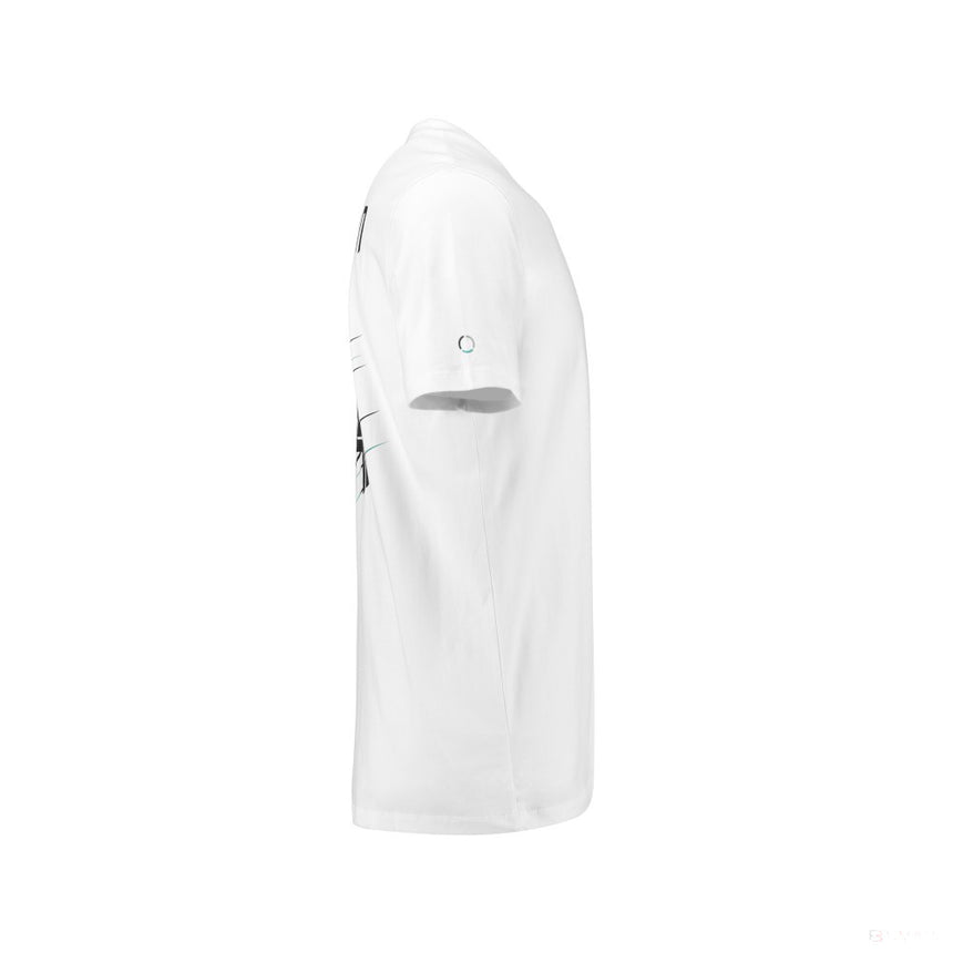 Detské tričko Mercedes, Hamilton, biele, 2018 - FansBRANDS®