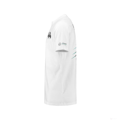 Detské tričko Mercedes, Hamilton, biele, 2018 - FansBRANDS®