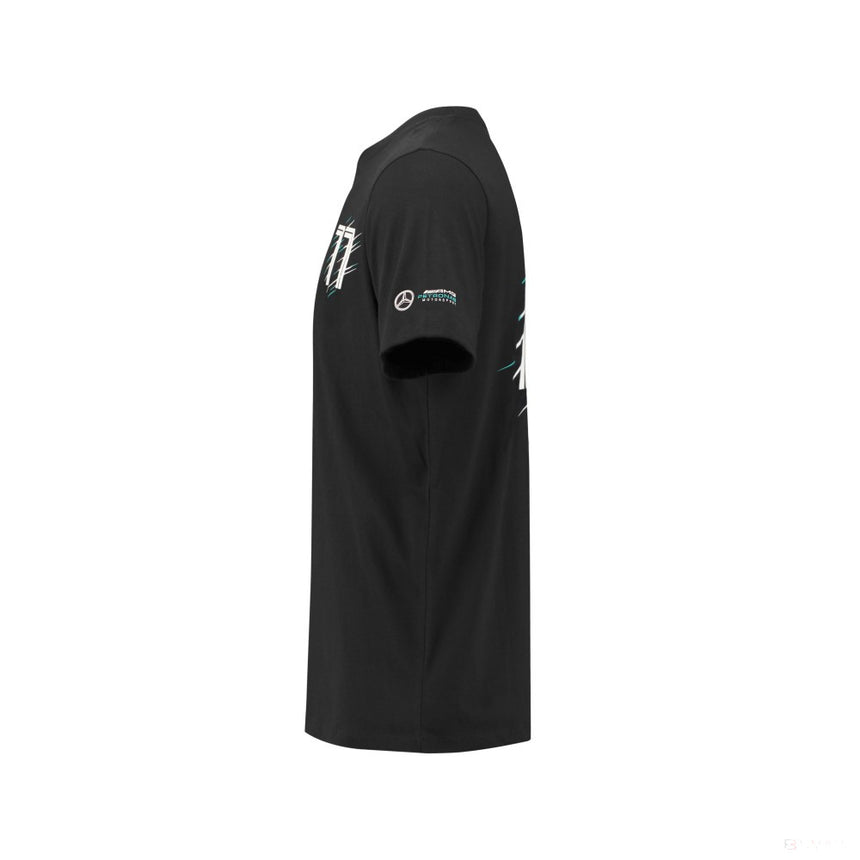 Detské tričko Mercedes, Bottas, čierne, 2018 - FansBRANDS®