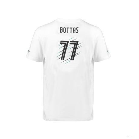 Detské tričko Mercedes, Bottas, biele, 2018 - FansBRANDS®