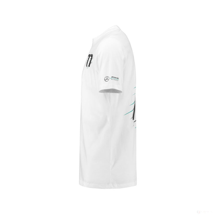 Detské tričko Mercedes, Bottas, biele, 2018 - FansBRANDS®