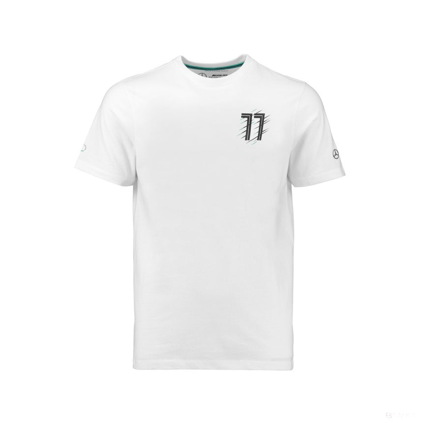 Detské tričko Mercedes, Bottas, biele, 2018 - FansBRANDS®
