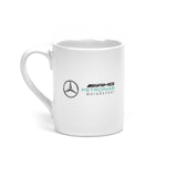 Mercedes hrnček, logo Team, 300 ml, biely, 2018