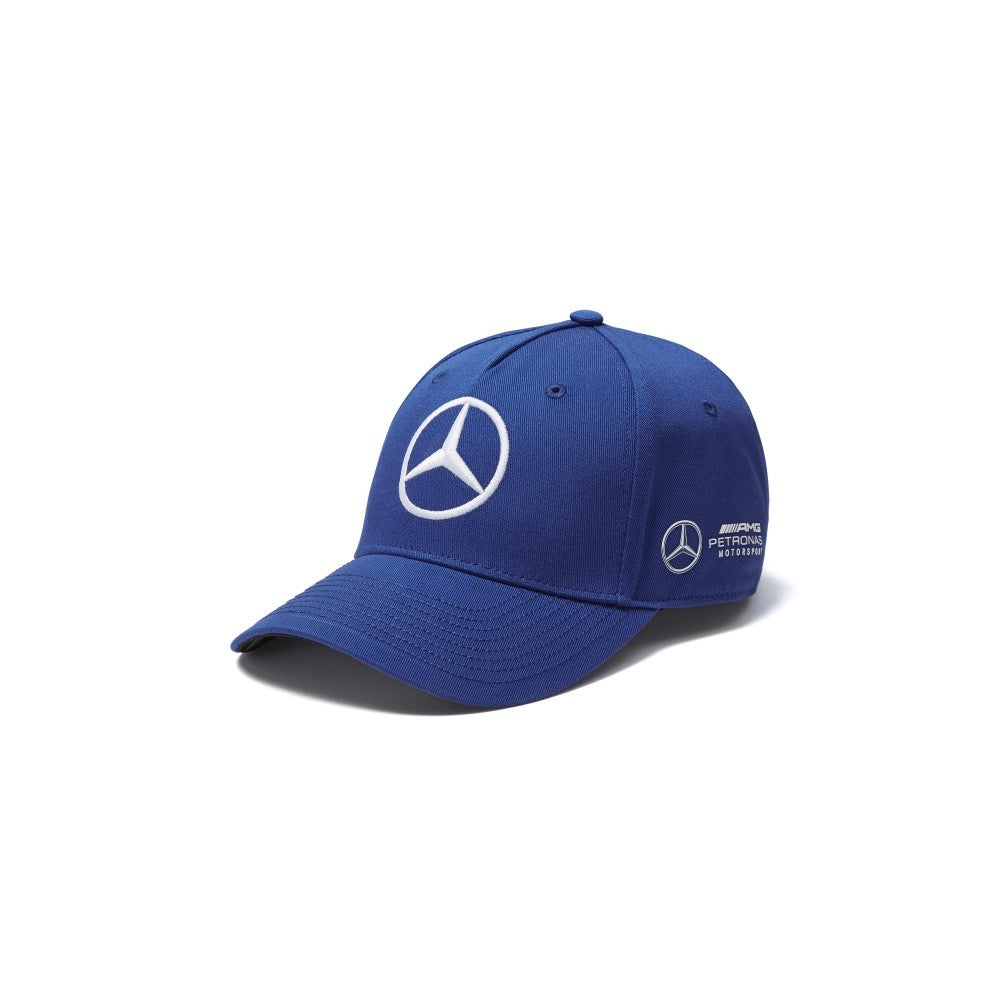 Bejzbalová čiapka Mercedes, Valtteri Bottas, pre dospelých, modrá, 2018