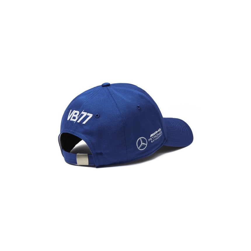 Bejzbalová čiapka Mercedes, Valtteri Bottas, pre dospelých, modrá, 2018 - FansBRANDS®