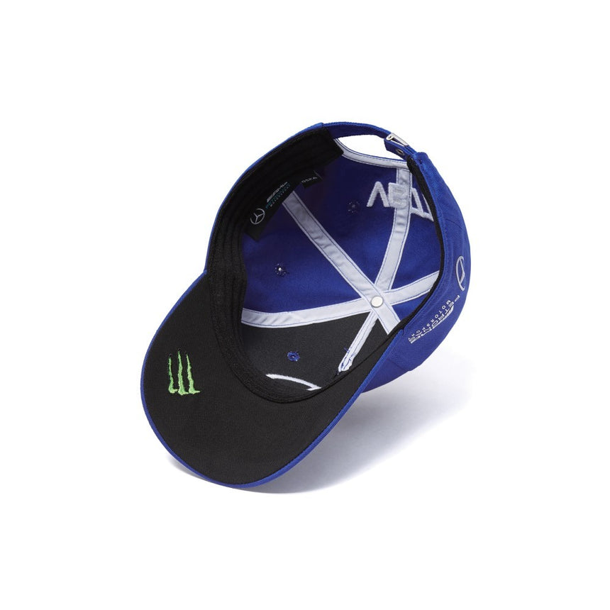Bejzbalová čiapka Mercedes, Valtteri Bottas, pre dospelých, modrá, 2018 - FansBRANDS®