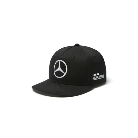 Čiapka Mercedes Flatbrim, Lewis Hamilton, dospelá, čierna, 2018 - FansBRANDS®